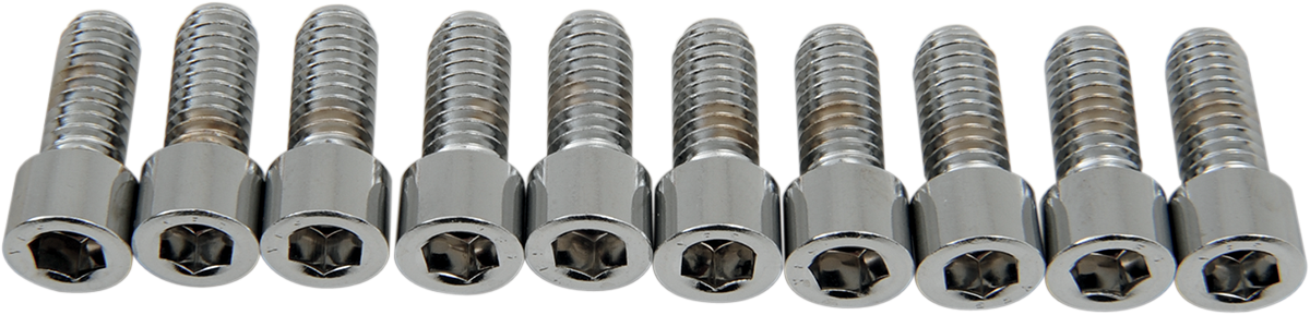 DRAG SPECIALTIES Bolts - Socket-Head - Smooth - 5/16-18 x 3/4" MPB215S - Cycle City Outdoors