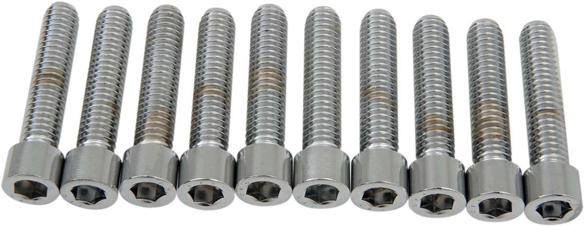 DRAG SPECIALTIES Bolts - Socket-Head - Smooth - 5/16-18 x 1-1/2" MPB219S - Cycle City Outdoors