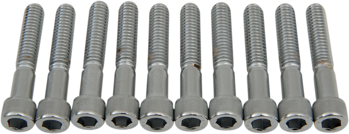 DRAG SPECIALTIES Bolts - Socket-Head - Knurled - 5/16-18 x 1-3/4" MPB220 - Cycle City Outdoors