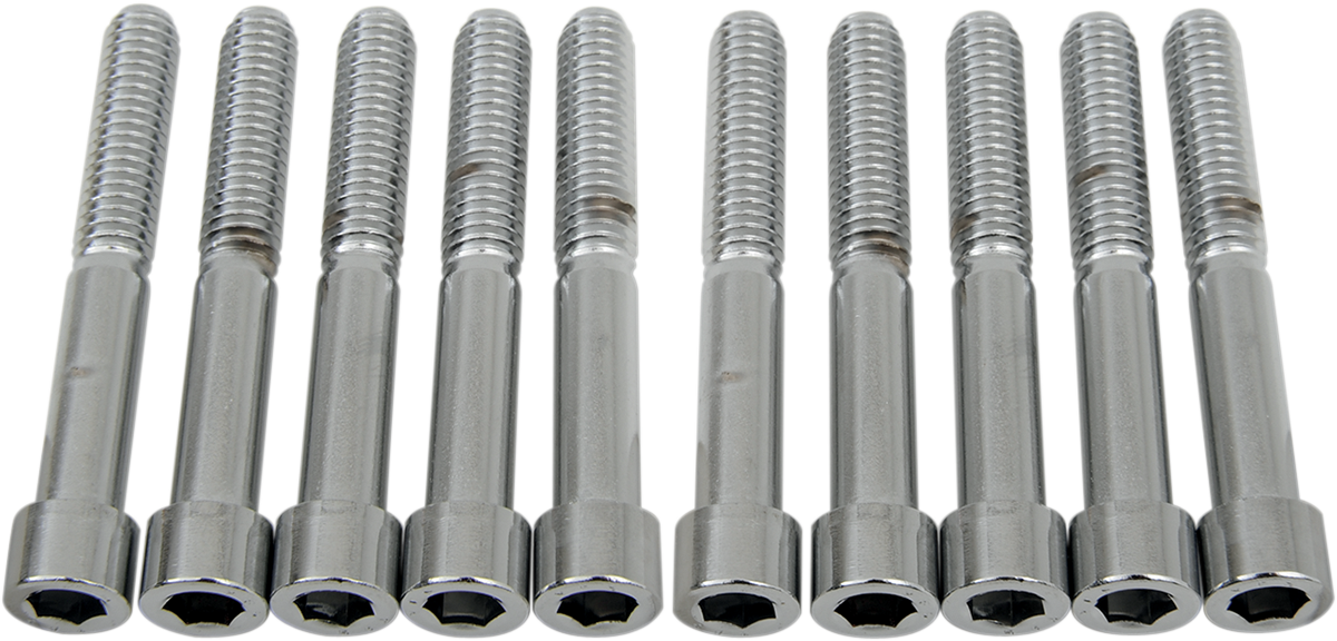 DRAG SPECIALTIES Bolts - Socket-Head - Smooth - 5/16-18 x 2-1/4" MPB222S - Cycle City Outdoors