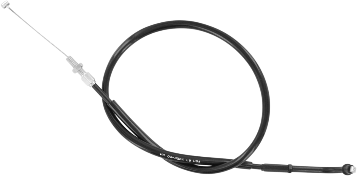MOTION PRO Black Vinyl Throttle Cable - Pull - Suzuki 04-0284
