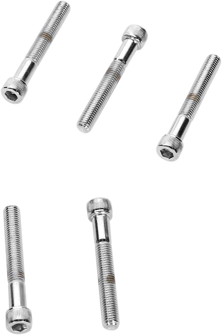 DRAG SPECIALTIES Bolts - Socket-Head/Replacement - Knurled/Fine Thread - 1/4"-28 x 1-3/4" - 10 Pack MPB285 - Cycle City Outdoors