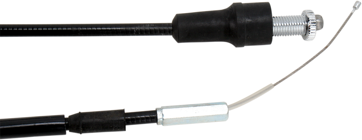 MOTION PRO Black Vinyl Throttle Cable - Pull - +2" - Yamaha 05-0383