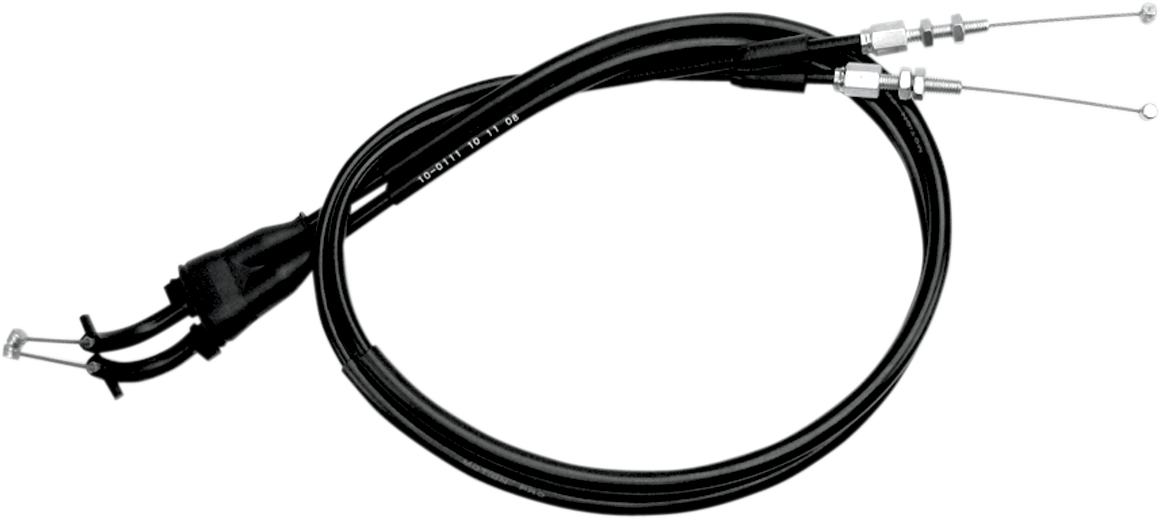 MOTION PRO Black Vinyl Throttle Cable - Push/Pull - KTM 10-0111