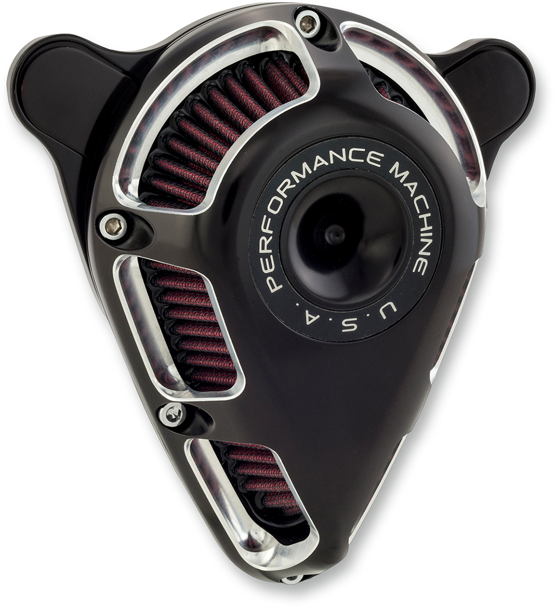 PERFORMANCE MACHINE (PM) Jet Air Cleaner Kit - Contrast Cut* 0206-2140-BM
