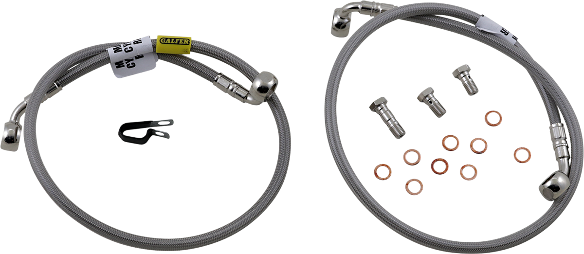 GALFER Brake Line - Stainless Steel FK003D773-2 - Cycle City Outdoors