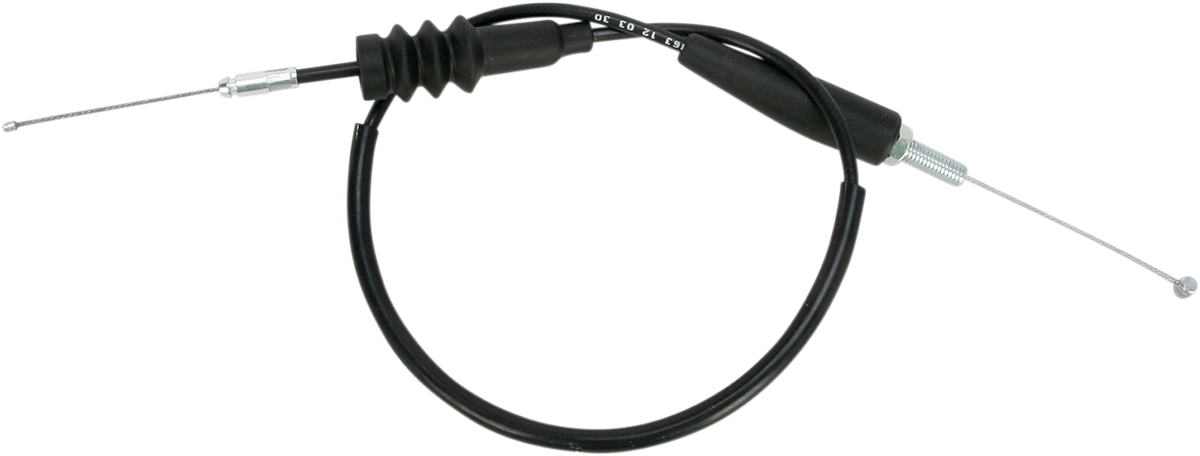 MOTION PRO Black Vinyl Throttle Cable - Pull - Kawasaki 03-0363