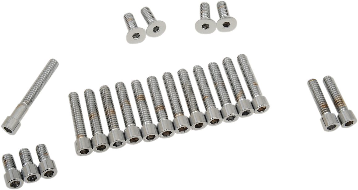 DRAG SPECIALTIES Cover Bolts - Socket - Camshaft/Primary - Smooth MK136S - Cycle City Outdoors