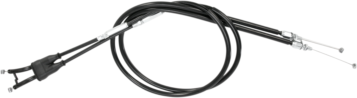 MOTION PRO Black Vinyl Throttle Cable - Push/Pull - Kawasaki 03-0428