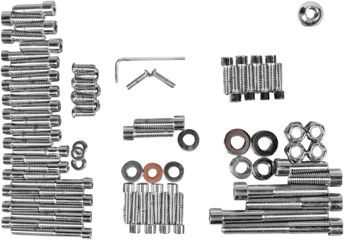 DRAG SPECIALTIES Bolt Kit - Motor - Smooth MK106S - Cycle City Outdoors