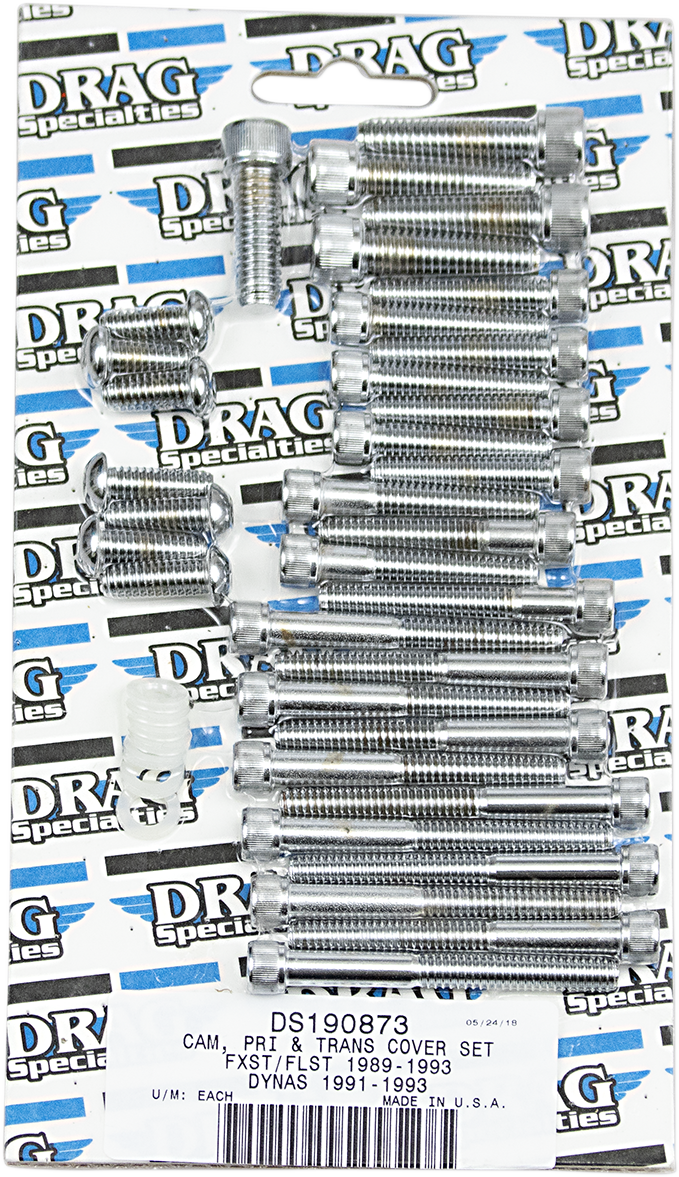 DRAG SPECIALTIES Bolt Kit - Camshaft Primary/Transmission - Socket-Head MK197 - Cycle City Outdoors