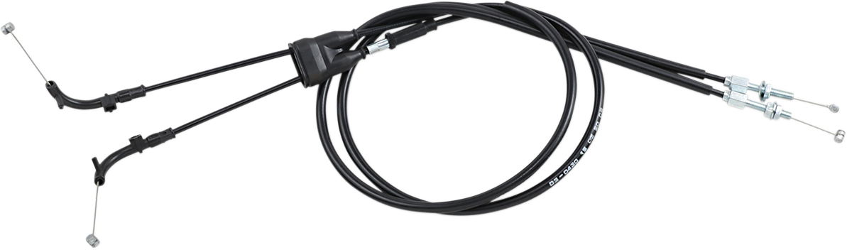 MOTION PRO Black Vinyl Throttle Cable - Push/Pull 03-0430