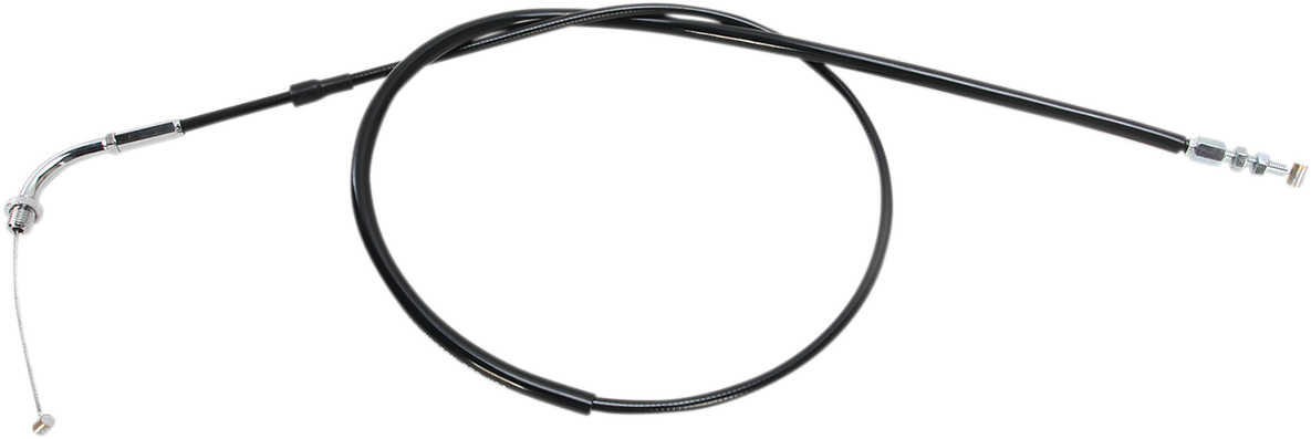 MOTION PRO Black Vinyl Throttle Cable - Pull - Honda 02-0591