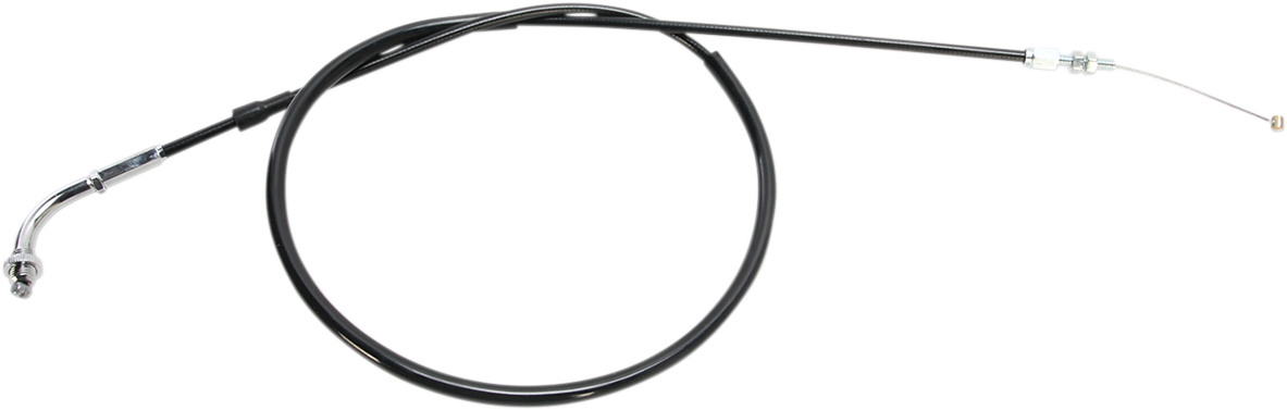 MOTION PRO Black Vinyl Throttle Cable - Pull - +6" - Honda 02-0597