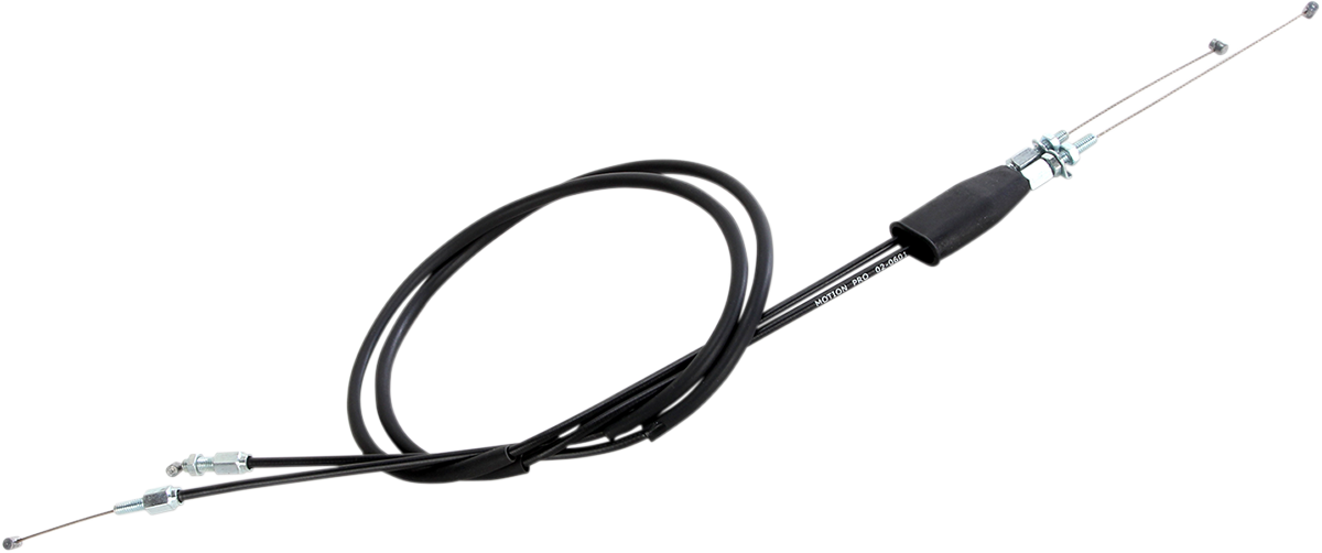 MOTION PRO Black Vinyl Throttle Cable - Push/Pull - Honda 02-0601