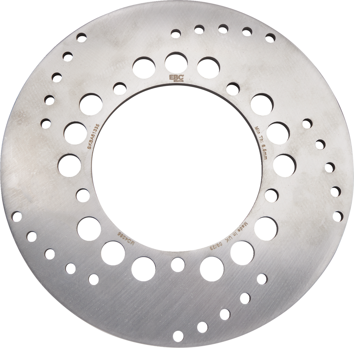 EBC Brake Rotor, Rear - MD4085 (Kawasaki Vulcan 900 Classic / Vulcan 900 Classic LT / Vulcan 900 Custom 1984–2023)