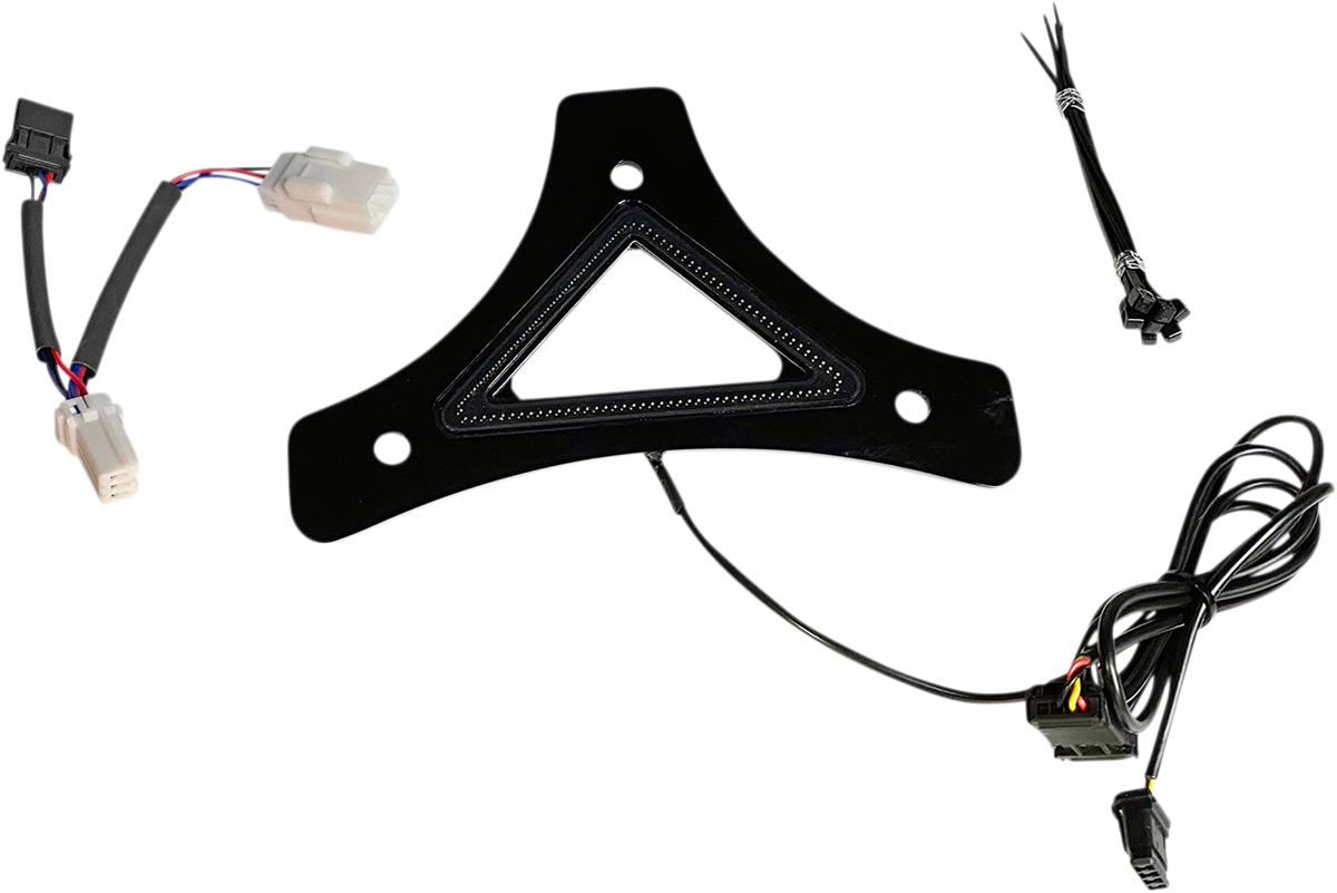 Custom Dynamics LED Backrest Light - Run/Brake - Black CD-BR-BCMXL-B - Cycle City Outdoors