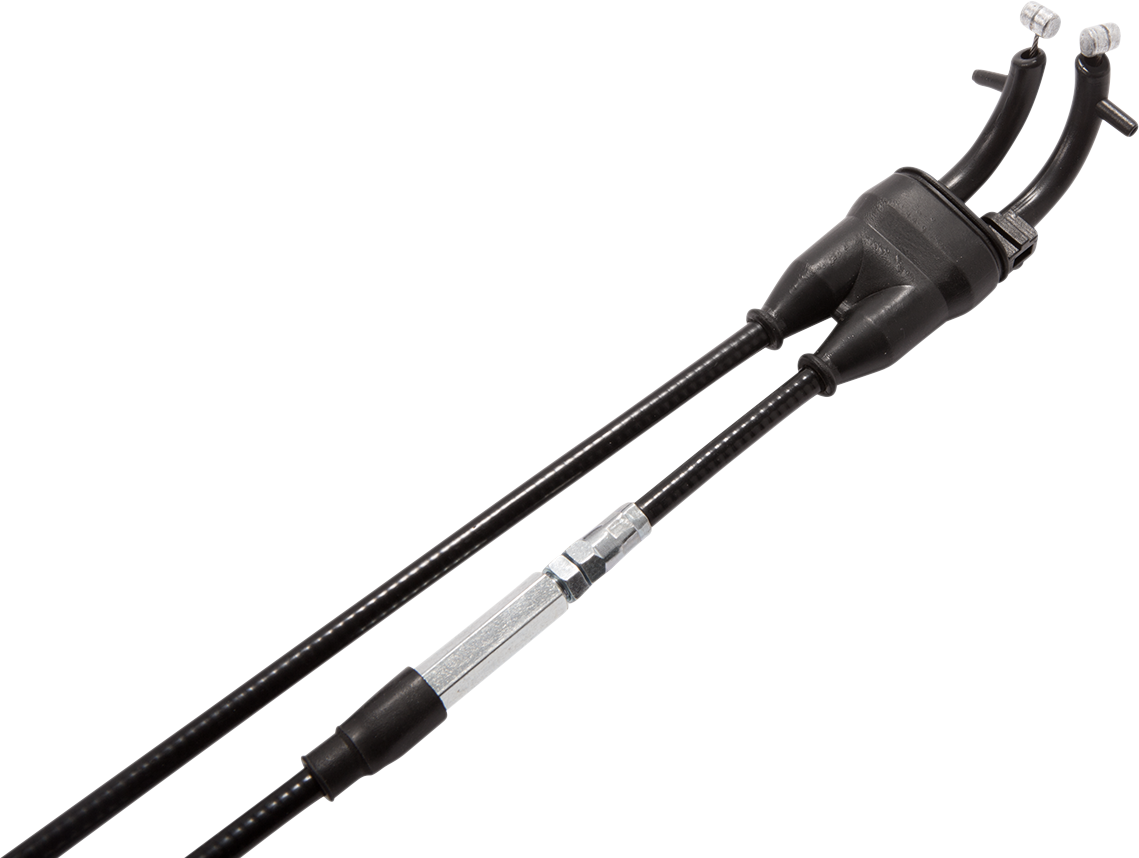 MOTION PRO Black Vinyl Throttle Cable - Push/Pull - Honda 02-0608