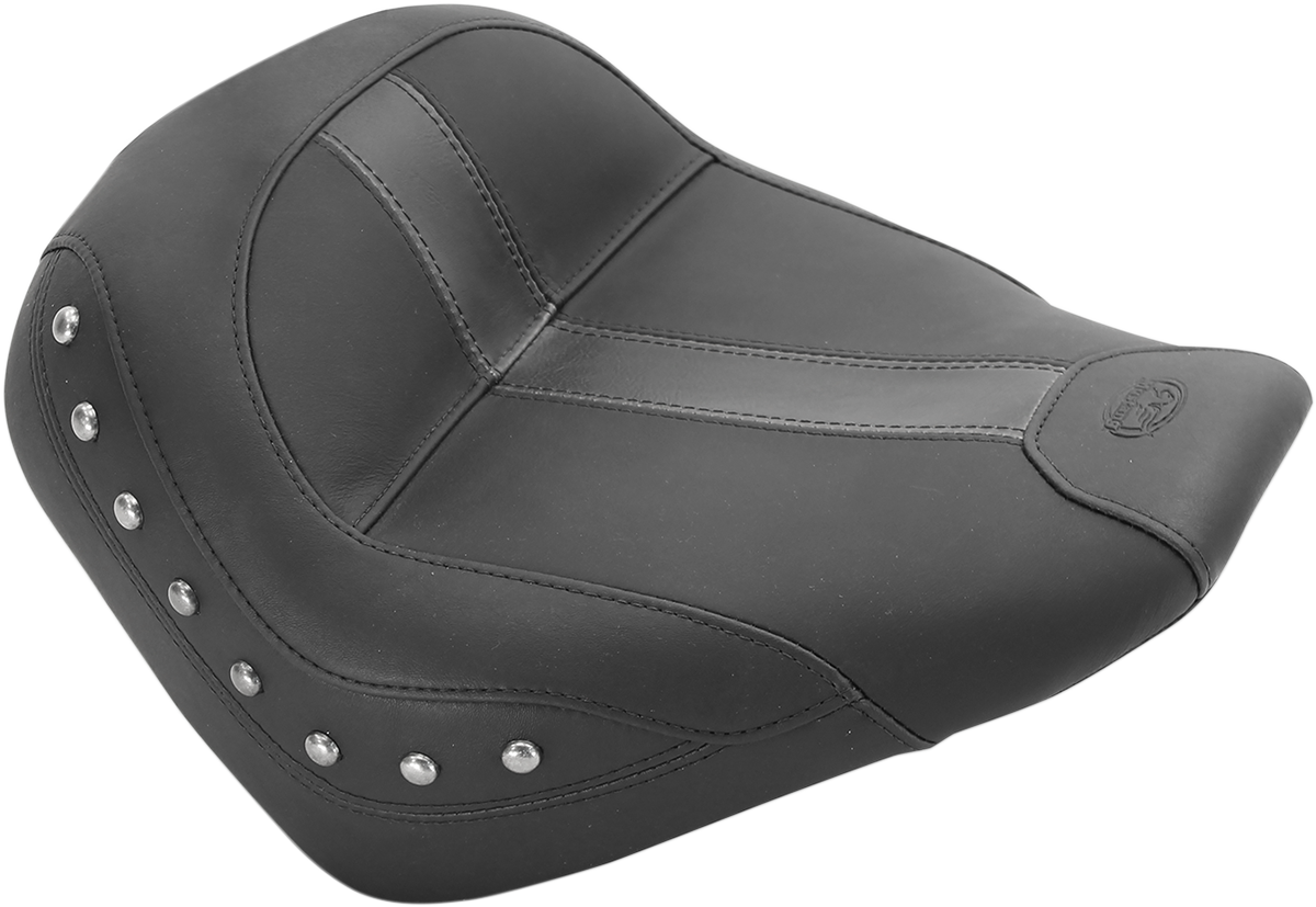 MUSTANG Solo Seat - Black - Vinyl - Studded - Scout '15-'24 75390