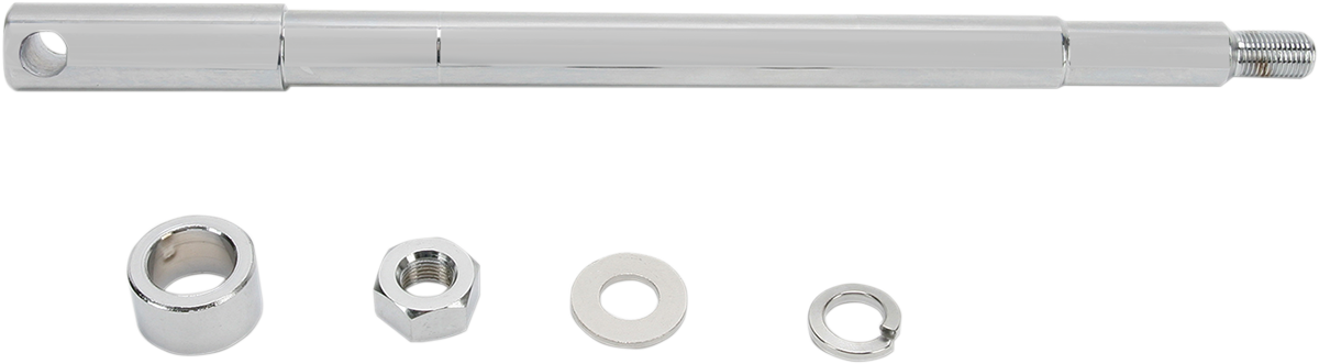 DRAG SPECIALTIES Axle Kit - Front - Chrome - '80-'82 FXWG 16-0260-BC520 - Cycle City Outdoors