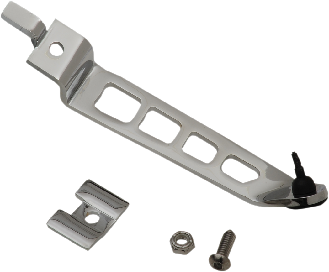 DRAG SPECIALTIES Kickstand Extension - Chrome - Dyna 32-0468SC2 - Cycle City Outdoors