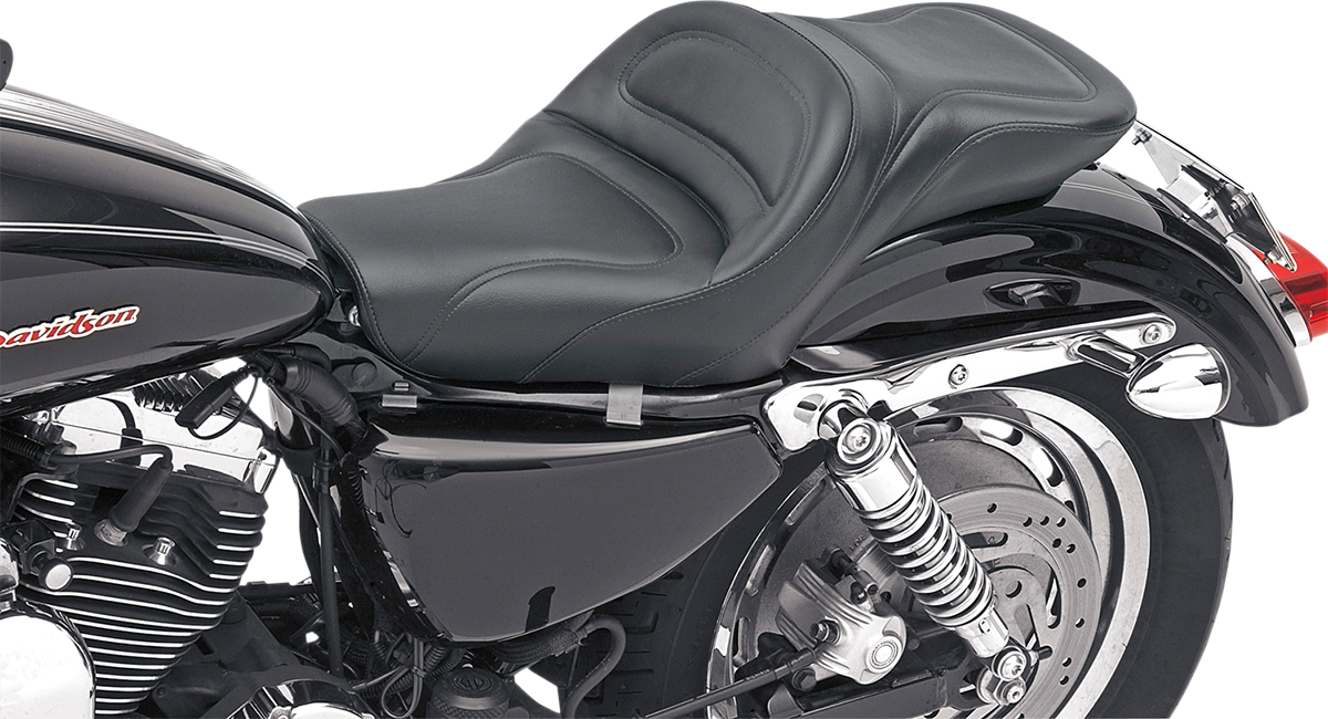 SADDLEMEN Seat - Explorer* - Without Backrest - Stitched - Black - XL '04-'20 807-03-029
