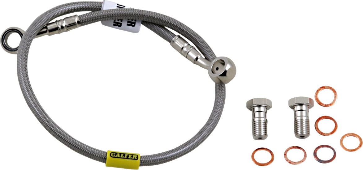 GALFER Brake Line - Stainless Steel FK003D674R - Cycle City Outdoors
