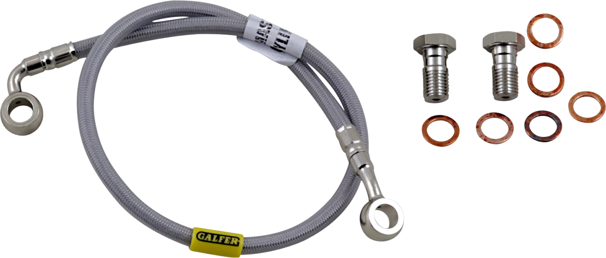 GALFER Brake Line - Stainless Steel FK003D811-R - Cycle City Outdoors