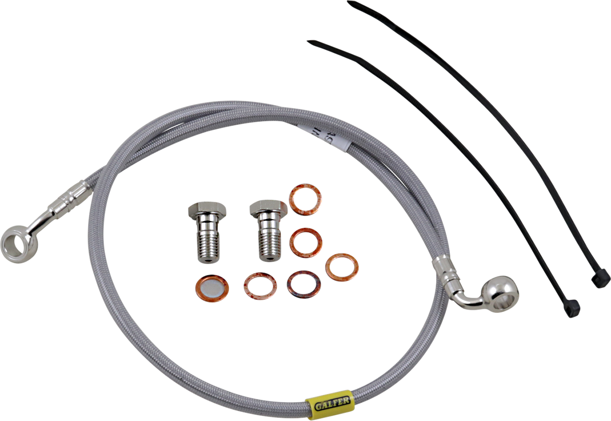 GALFER Brake Line - Stainless Steel FK003D871R - Cycle City Outdoors