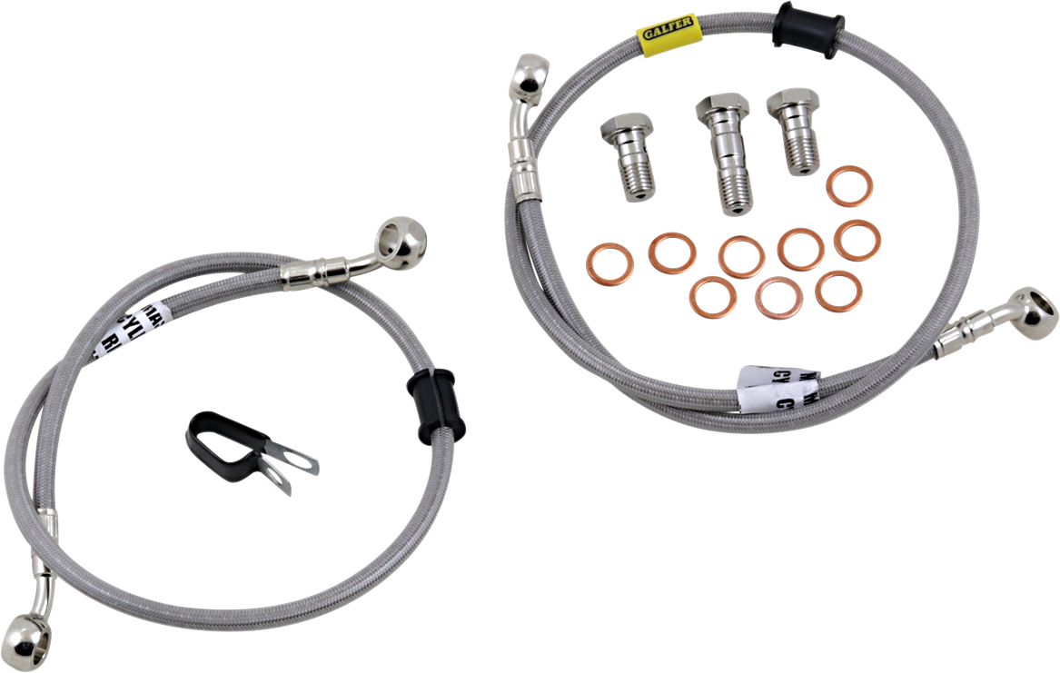 GALFER Brake Line - Stainless Steel FK003D886-2 - Cycle City Outdoors