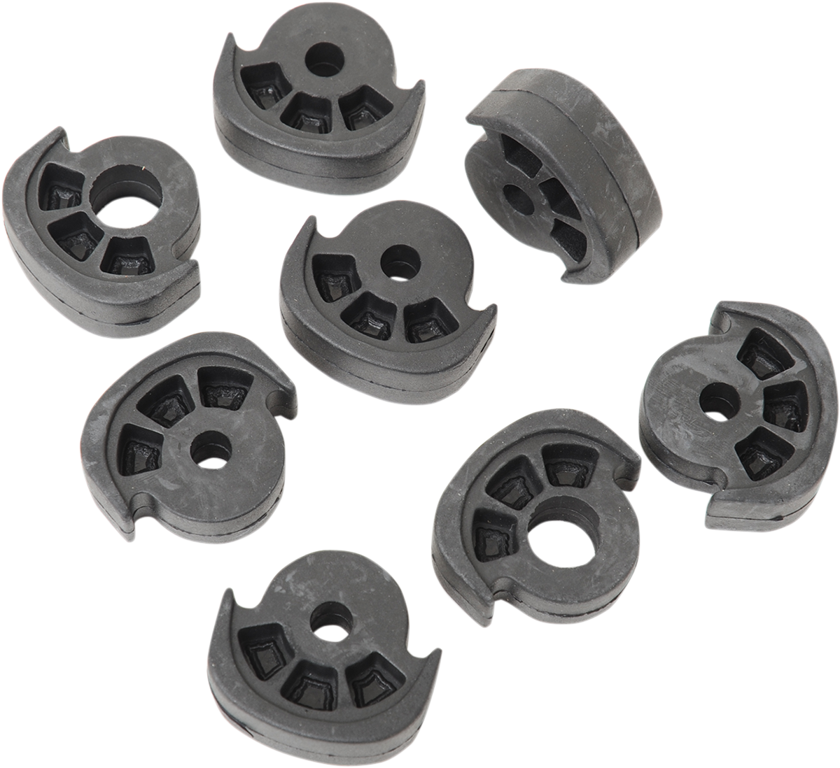 DRAG SPECIALTIES Large Footpegs - Rubbers Only 361056-HC6 - Cycle City Outdoors