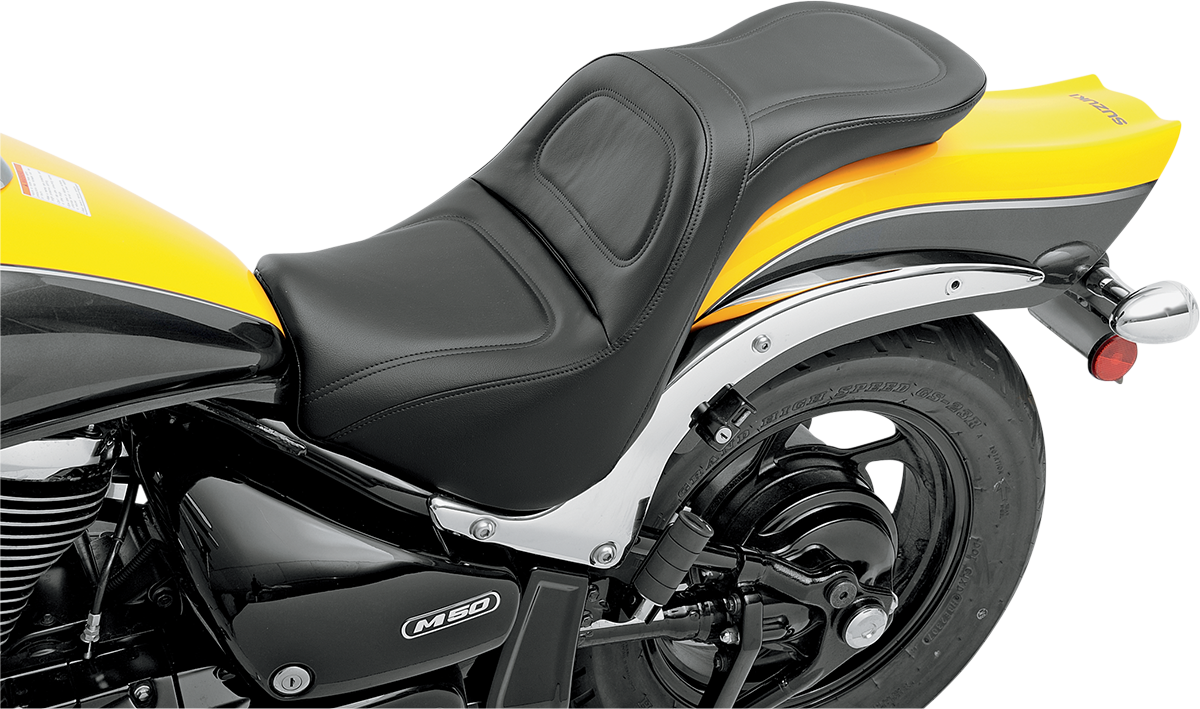 SADDLEMEN Seat - Explorer* - without Backrest - Stitched - Black - C50 S05-06-029