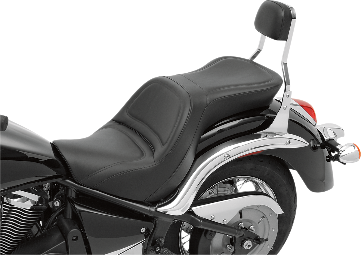 SADDLEMEN Seat - Explorer™ - without Backrest - Stitched - Black - VN900 K06-11-029