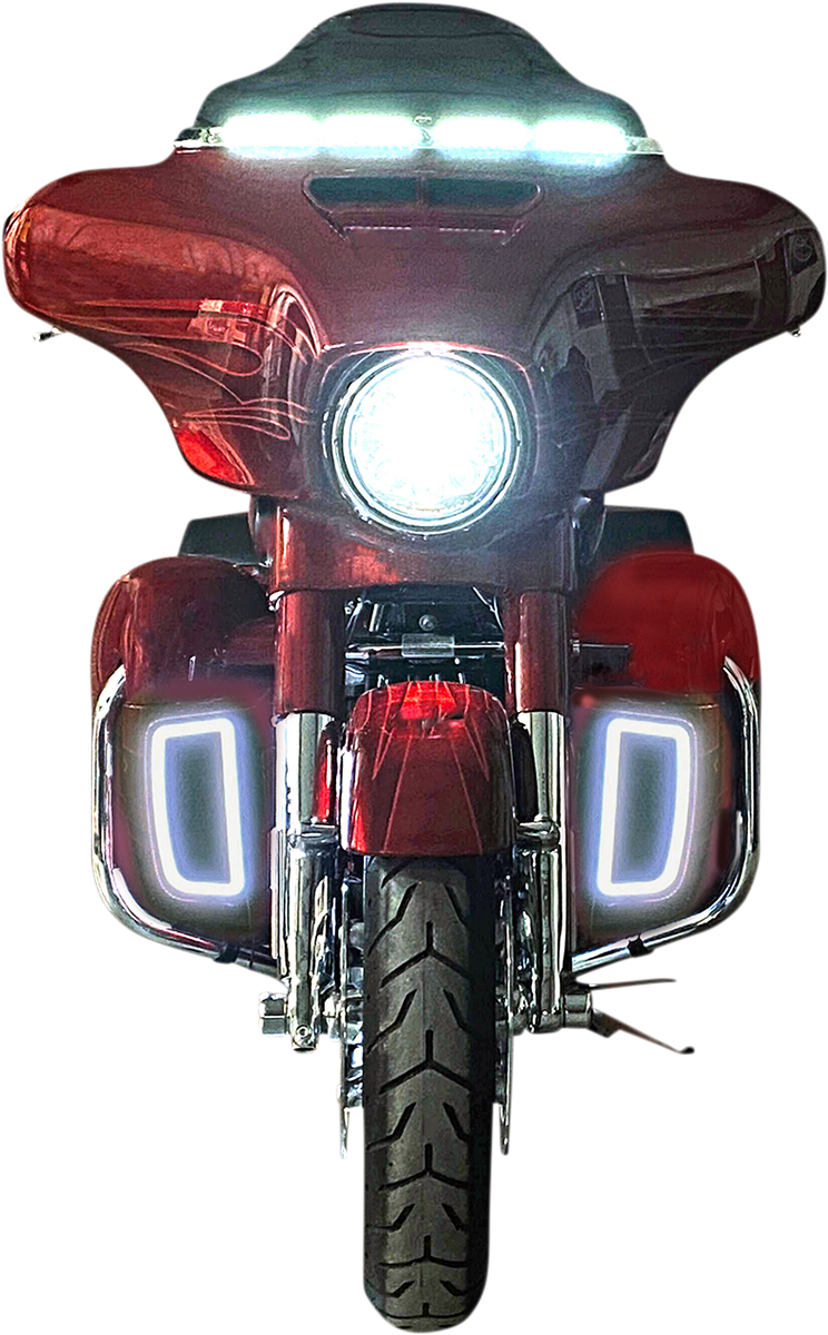 Custom Dynamics Lower Fairing Light Inserts CD-LF-AW-B - Cycle City Outdoors