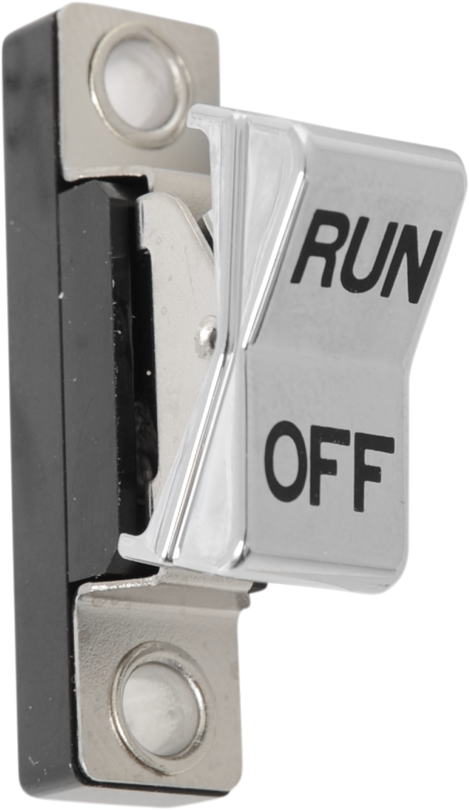 DRAG SPECIALTIES Rocker Switch - Run/Off - Chrome 17923-HC3 - Cycle City Outdoors