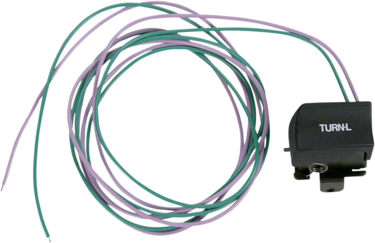 DRAG SPECIALTIES Switch Kit - Left-Side - Turn Signal - Black 71598-92L-HC4 - Cycle City Outdoors