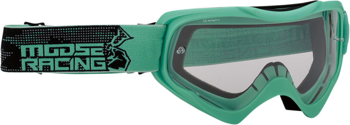 MOOSE RACING Qualifier Goggles - Agroid - Mint 2601-2657 - Cycle City Outdoors