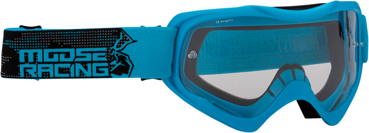 MOOSE RACING Qualifier Goggles - Agroid - Blue 2601-2659 - Cycle City Outdoors