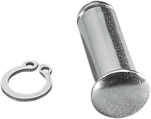 DRAG SPECIALTIES Pivot Pin/Clip - Lever - Chrome 74168S - Cycle City Outdoors