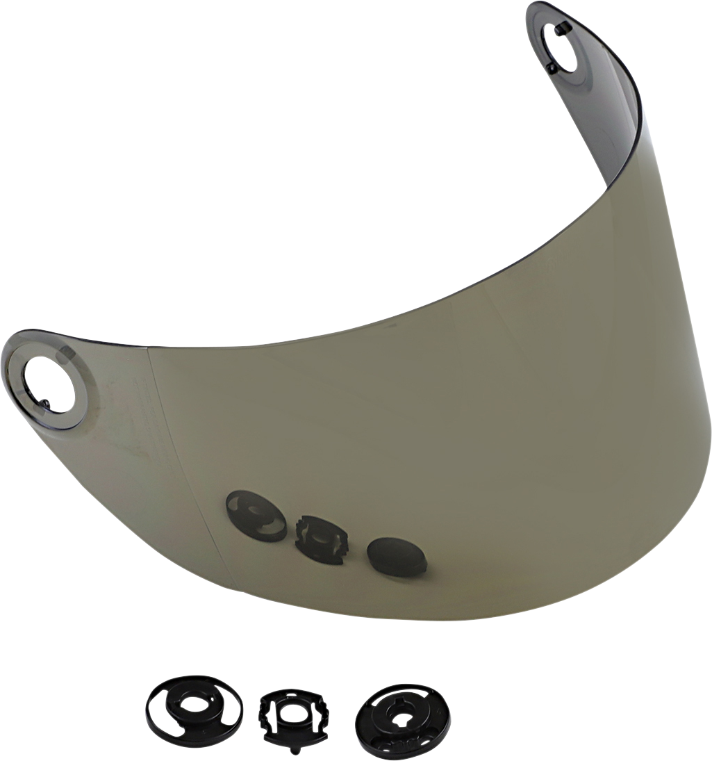 BILTWELL Gringo S Shield - Gen 2 - Flat - Gold Mirror 1111-222