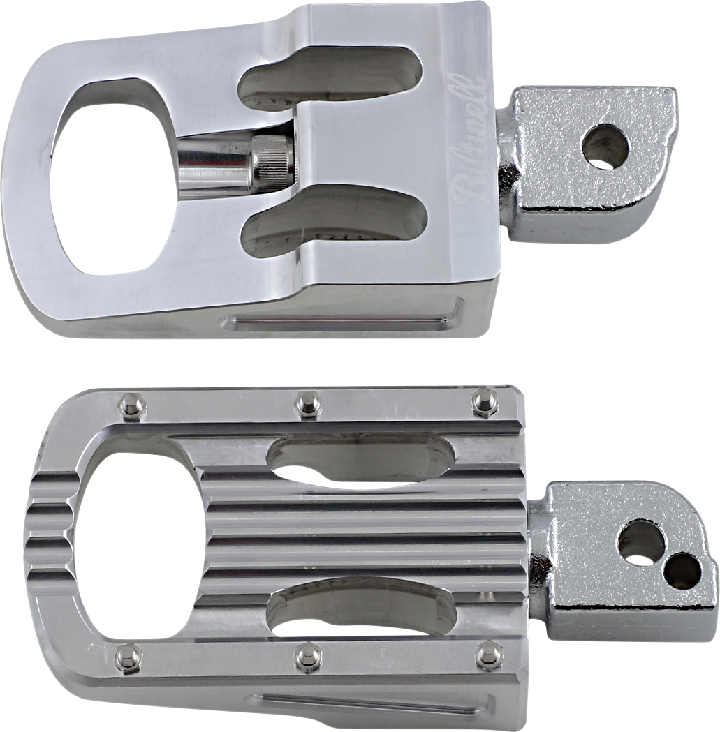 BILTWELL Punisher Foot Pegs - Passenger - Polished - M8 7005-303-04