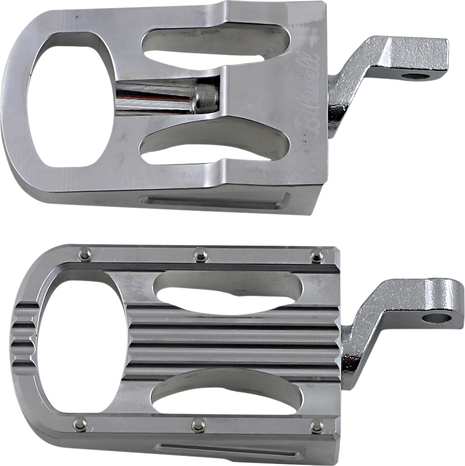 BILTWELL XL Step Foot Pegs - Polished 7006-303-02
