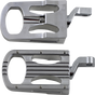 BILTWELL XL Step Foot Pegs - Polished 7006-303-02