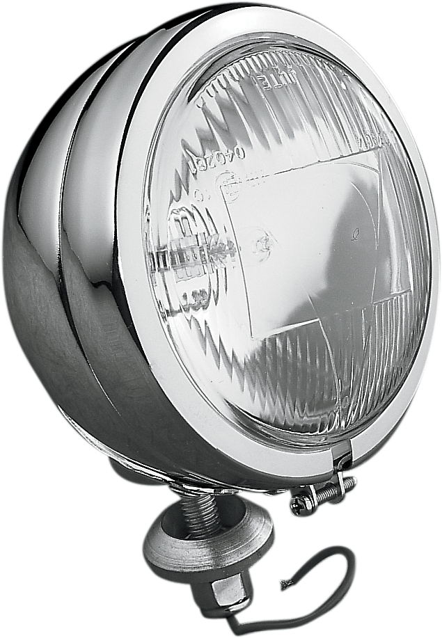 DRAG SPECIALTIES Spotlight - Stud Mount - 4-1/2" - Chrome 20-0311E-BX-LB1 - Cycle City Outdoors