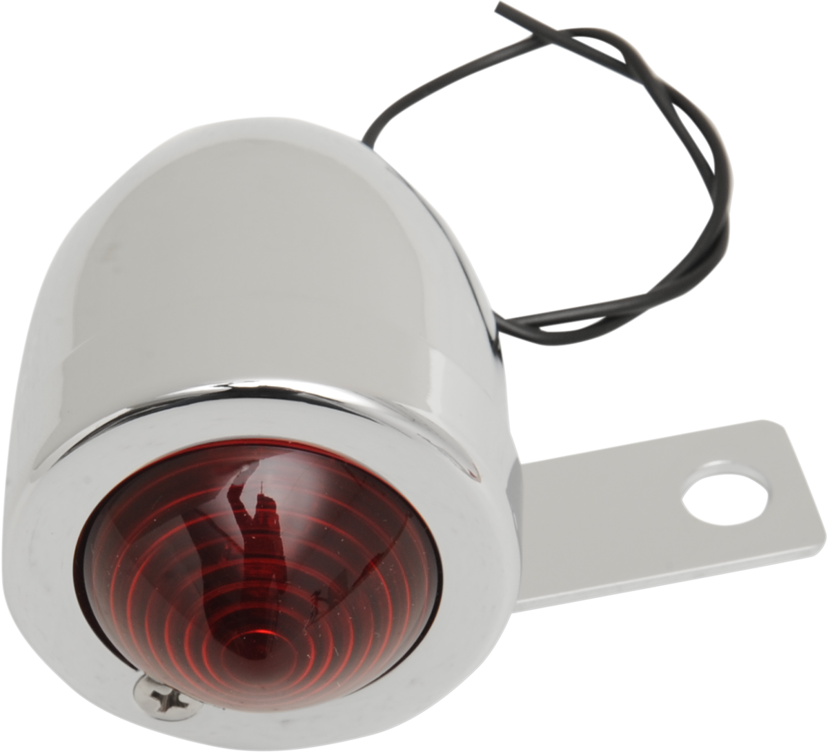 DRAG SPECIALTIES Bullet Light with Mount - Right - Chrome 162084-BC207 - Cycle City Outdoors