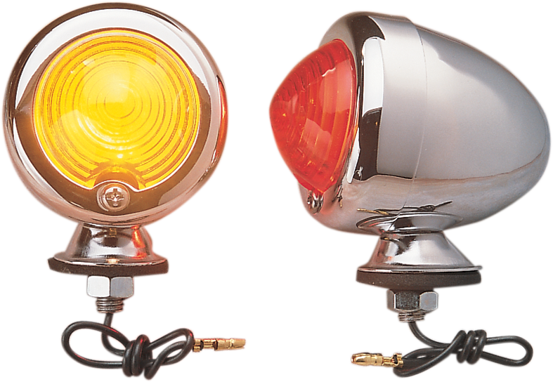 DRAG SPECIALTIES Replacement Red Lens for Bullet Light 165074-HC3 - Cycle City Outdoors