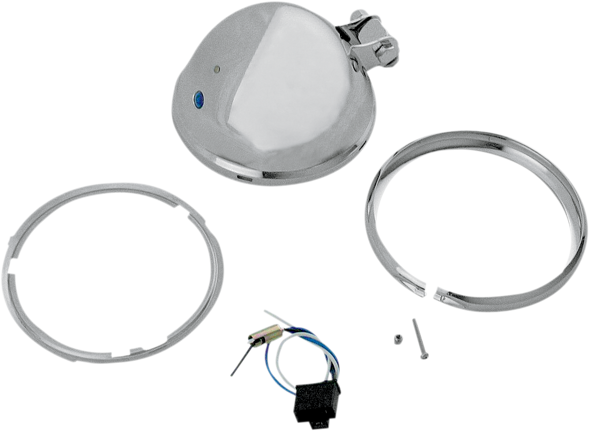 DRAG SPECIALTIES Bottom Mount Headlight Shell - 5-3/4" - Chrome 20-6002S-BX-LB1 - Cycle City Outdoors