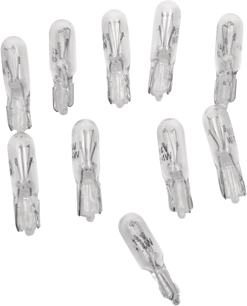 DRAG SPECIALTIES Replacement Bulb for Metal Push in Socket 21-0901-B-BC334 - Cycle City Outdoors
