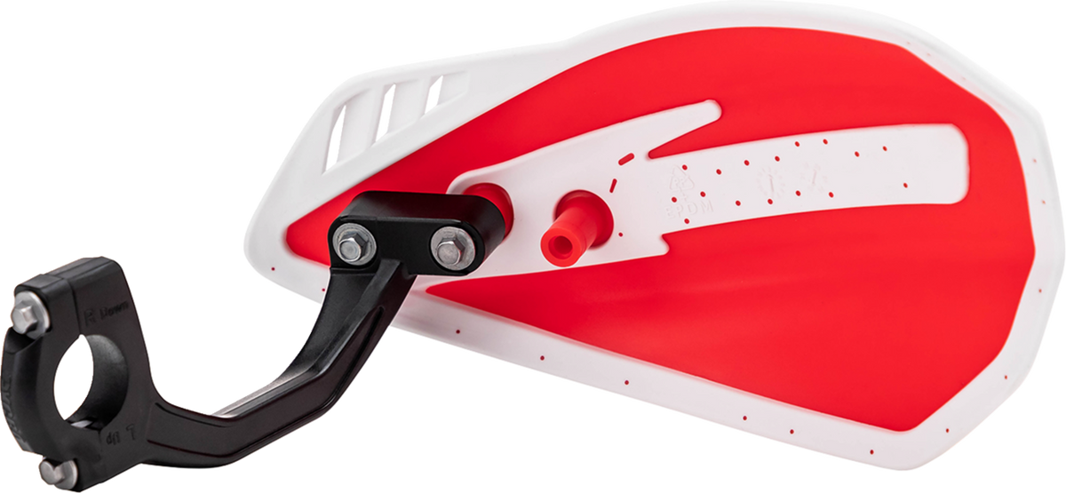 Cycra 1CYC-0056-343 Cyclone Handguards - Red/White | Off-Road