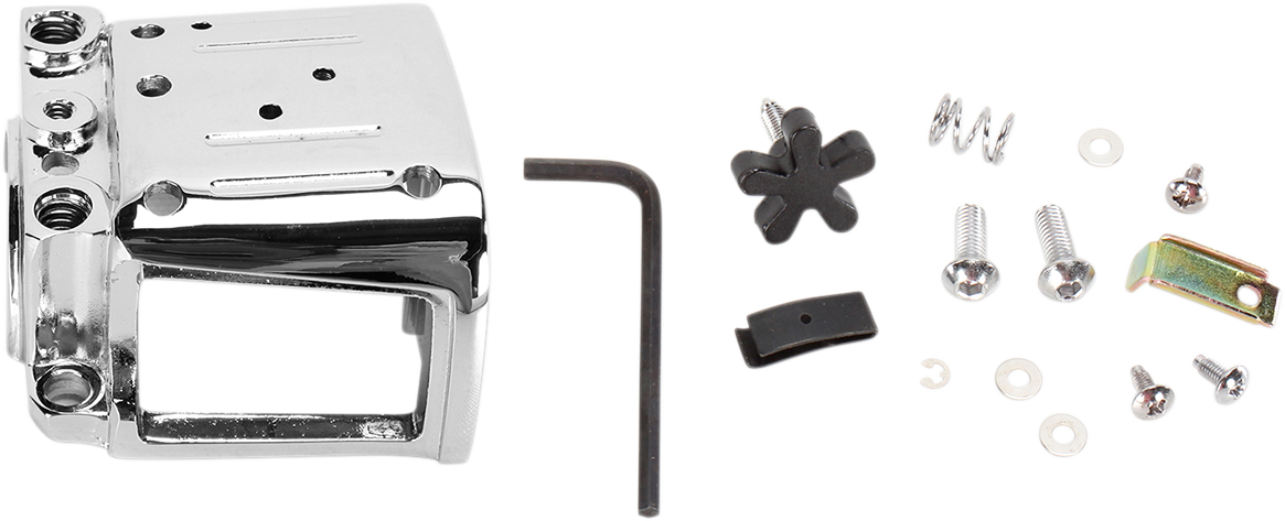 DRAG SPECIALTIES Switch Housing - Right - Lower - Chrome 07-0544B-BC114 - Cycle City Outdoors